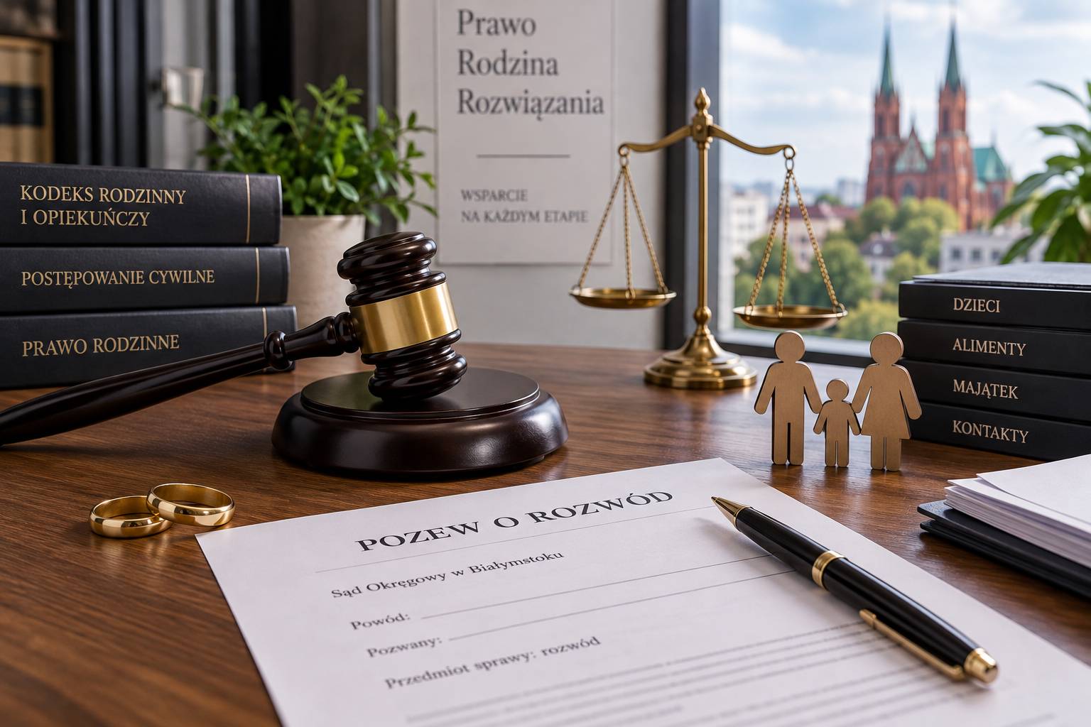 Rozwód w Białymstoku: jak wygląda sprawa w praktyce i co przygotować przed złożeniem pozwu